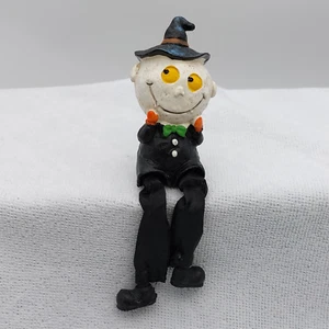 Vampiro Dracula Scaffale Sitter Decorazione Halloween 7" VEDI CONDIZIONI - Foto 1 di 9