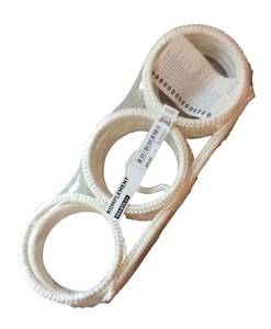 IKEA Komplement 603.872.11 Multi-Use Hanger White Scarf/Tie 18-Ring Organizer - Picture 1 of 3