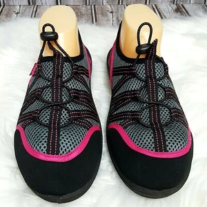 Zapato Northside Water para mujer talla 10 sin cordones negro rosa corbata playa natación - Imagen 1 de 10
