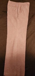 Dockers Mens Pink 30"X30" Straight Fit Pants - Picture 1 of 5