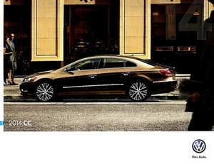 2014 VOLKSWAGEN VW CC SEDAN—22 PAGE US SALES BROCHURE—SPORT R-LINE EXEC—NEW NOS - Picture 1 of 1
