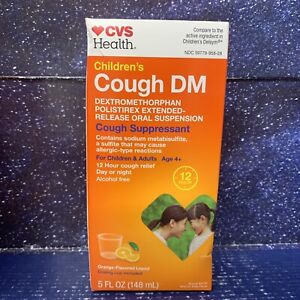 CVS Health, Children's Cough DM, Ages 4+, 5 fl oz, EXP 07/24