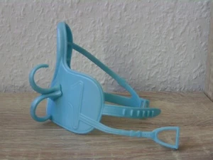 Mattel Barbie Pferd Zubehör für Einhorn türkis Gummi Sattel - Bild 1 von 2