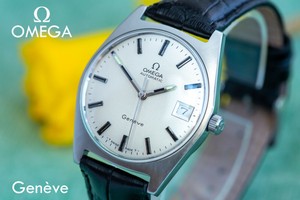 EXCEPTIONAL VINTAGE SERVICED OMEGA GENEVE AUTOMATIC CAL.565 DATED 1971 WATCH