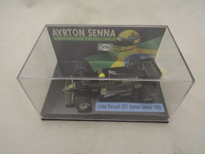VOITURE 1/43 F1 LOTUS 97 T RENAULT TURBO 1985 AYRTON SENNA - MINICHAMPS LANG - Immagine 1 di 3