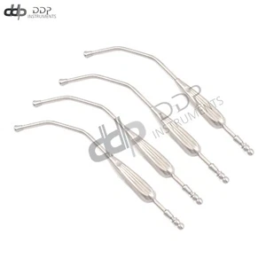 4 PREMIUM GRADE YANKAUER Pediatric Suction Tube Surgical Intstrument A+QUALITY - Picture 1 of 3