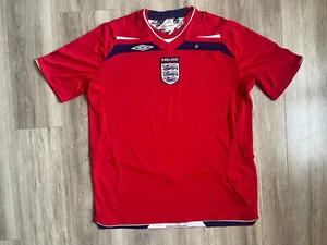 England Away Fußball Trikot 2008/2010 Trikot Umbro Soccer Vintage Camiseta Gr. XL - Bild 1 von 5