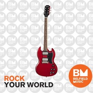 Epiphone Tony Iommi Signature SG Special Electric Guitar Vintage Cherry w/ Case - Picture 1 of 4
