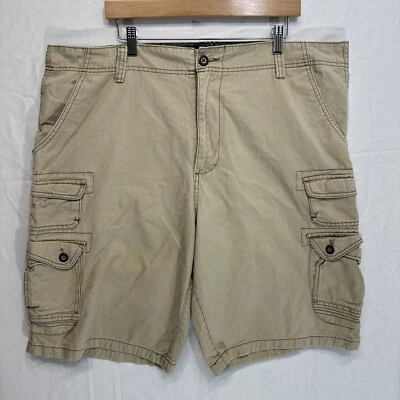 Ocean Pacific OP 工装短裤男式 42 码棕色棕褐色短裤 — 第 1/4 张图片