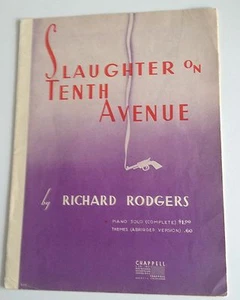 Spartiti Slaughter on Tenth Avenue di Richard Rogers - Foto 1 di 3