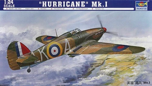 Trumpeter 02414 - 1:24 Hurricane Mk. I - Nuovo - Immagine 1 di 1