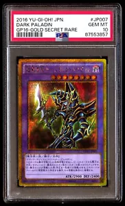 PSA 10 Gem Mint Dark Paladin GP16-JP007 Gold Secret Rare 2016 Japanese Graded - Picture 1 of 2