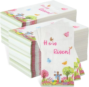 200 Floral Napkins Flowers 2 Ply Paper Towel Decorative Dinner Napkin Disposable - Picture 1 of 6