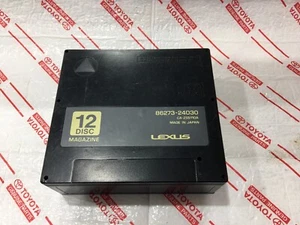 Lexus SC300 SC400 12 DISC CD Changer Magazine 1992-1998 OEM 86273-24030 - Picture 1 of 2
