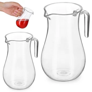 2 Pcs Beverage Carafe Red Wine Decanter Hot Liquid Crystal Wine Glass - Foto 1 di 12