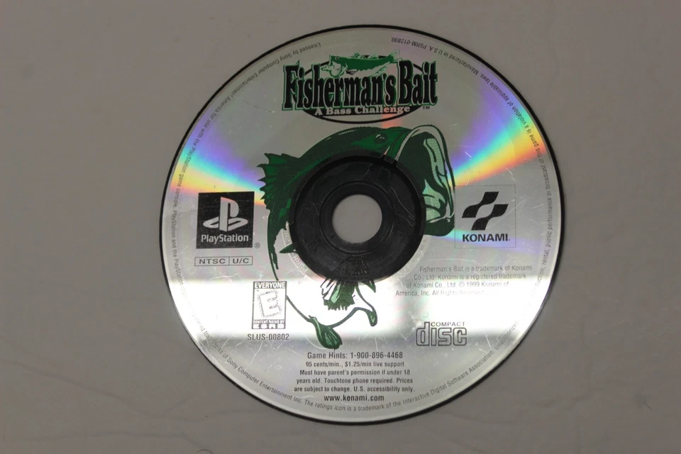 Fisherman's Bait (PS1, 1999) Disc Only - Image 1 of 1