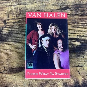 Van Halen Finish What Ya Started Cassette Single Tape Vintage 1988 Warner Bros - Bild 1 von 5