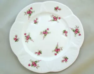 Shelley Bridal Rose 8" Desert Plate - Picture 1 of 4
