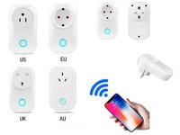 EU UK US Plug Wifi Smart Plug Outlet Remote Control Socket For Alexa&Google Home