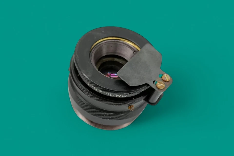 RARE Sharp OMP 1-45-1 45mm f/4 USSR Micro Macro 21x lens M39 BeLOMO 35mm OKS OKC - Image 1 of 4