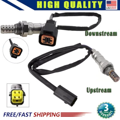 Sensores de oxígeno superiores + inferiores 2 piezas para Hyundai Elantra 2,0 L 2010-2011 y Kia Soul l4 Foto 1 de 4