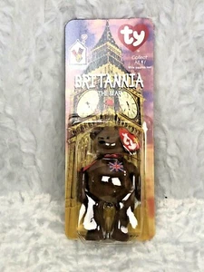 TY Teenie Beanie McDonalds Britannia The Bear English Retired Vintage New in Box - Picture 1 of 3