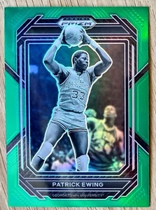 2023 Panini Prizm Draft Picks Green Prizm #96 Patrick Ewing - Hoyas - Picture 1 of 2