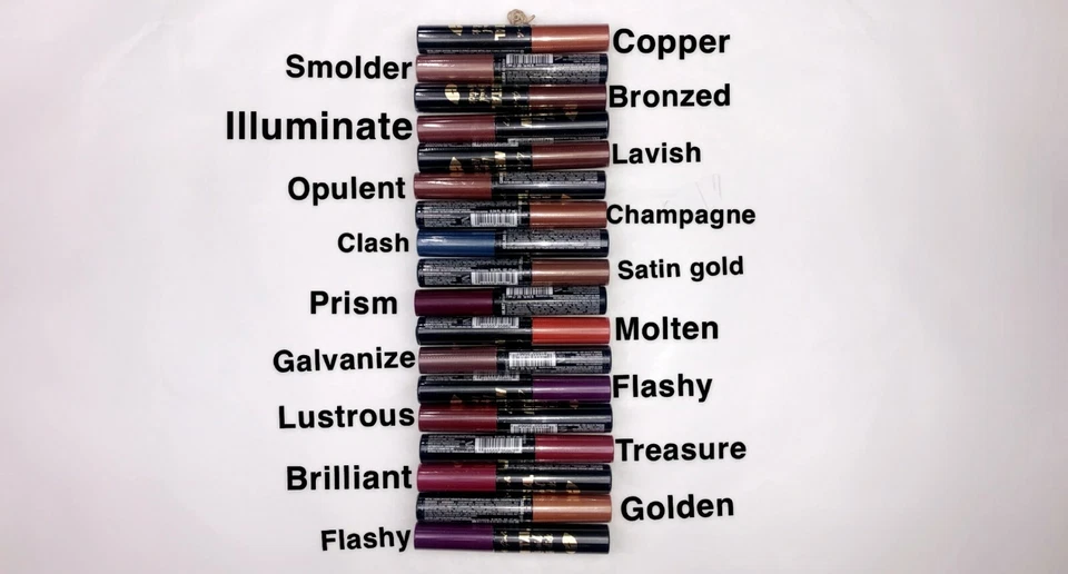 [2 PACK] L.A. Lápiz labial líquido de metal para niñas brillo de labios envío rápido gratuito nuevo 63-HU4XX Foto 1 de 1