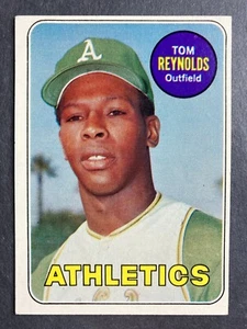 1969 Topps #467 Tommie Reynolds (Oakland Athletics) - Bild 1 von 2
