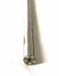 One Steel Mosaic Pin Rivets 304mm Tube 6mm Diameter Exquisite Knife Handle Pins - Picture 1 of 9