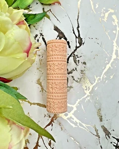 polymer clay texture roller Christmas 2 - Picture 1 of 2