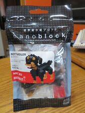 Rottweiler Dog Nanoblock Micro Sized Building Block Construction Brick -NIP-