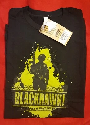 BLACKHAWK! Camiseta de Patrulla Militar para Hombre - Honor como Forma de Vida Talla 2XL NUEVA CON ETIQUETAS Foto 1 de 3