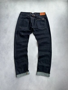 Jeans Sons The New Frontier 14 oz con fibbia e cimosa sul retro - Foto 1 di 17