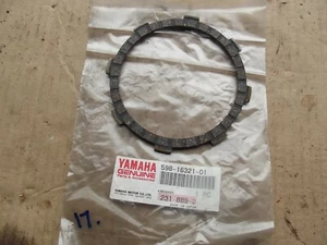 YAMAHA DT125 100 RT100 DT80LC CLUTCH FRICTION PLATE. 17 - Picture 1 of 2