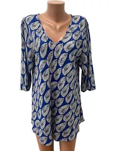 The MASAI Clothing Company Gr. XL / XXL tunic blouse top blue top - Picture 1 of 6