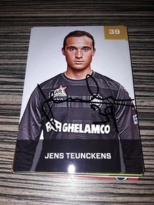 Signiertes Foto Jens Teunckens  Royal Antwerpen Belgien U21 NEU - Picture 1 of 1