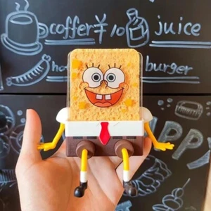 SpongeBob Schwammkopf Spülbürste – Wiederverwendbarer Küchenschrubber mit Ablage - Bild 1 von 6