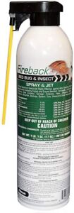 Fireback Bed Bug Insect Spray Fleas Ticks Lice Roaches Ants 17 oz Can by Nisus