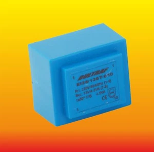 Transformador de potencia de red 15 V 4,5 VA 230 V 50/60 Hz EI38/13ST-010 - Imagen 1 de 3