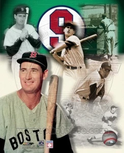 TED WILLIAMS BOSTON RED SOX  *LICENSED* 8X10 PHOTO *LICENSED* - Picture 1 of 1