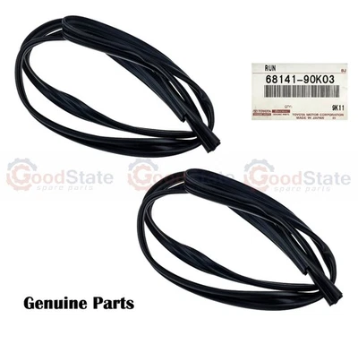 Genuine LandCruiser VDJ79 VDJ78 Front Window Bailey Channel Seal x2 - Image 1 of 2