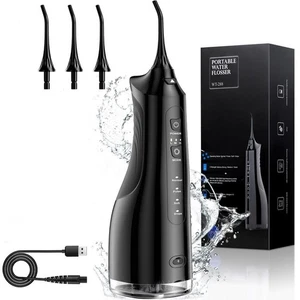 Munddusche Kabellos Tragbar Elektrische Zahnreiniger 310ML Wassertank - Bild 1 von 6