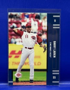 2005 Playoff Prestige #111 Barry Larkin - Cincinatti Reds HOF - Picture 1 of 2