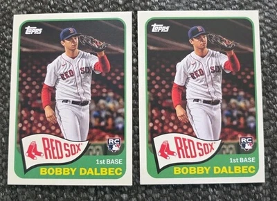 2 Bobby Dalbec 2021 Topps Baseball - 1962 #TH65-9 - Boston Red Sox Rc Rookie - Image 1 of 2