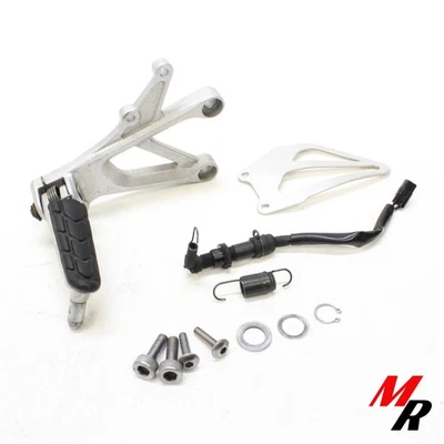 01-06 Honda CBR600F4I - OEM Juego trasero derecho - Reposapiés de freno Pedal Clavija  Foto 1 de 4