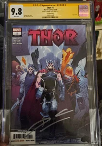 Thor #1 (2020, 4th Print) CGC SS 9.8 - Signed by Donny Cates  - Picture 1 of 3