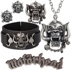 Alchemy England Motorhead Warpig Pendant Earrings Pin Badge Bracelet Wriststrap