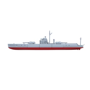 SSMODEL 1/200 Kit Modelo Militar Soviético Pr.1124 Modificación Temprana Casco Completo - Imagen 1 de 3