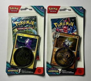 •SEALED• Set of 2 Toxel/Pupitar Twilight Masquerade Single Pack Blister Promo - Picture 1 of 10